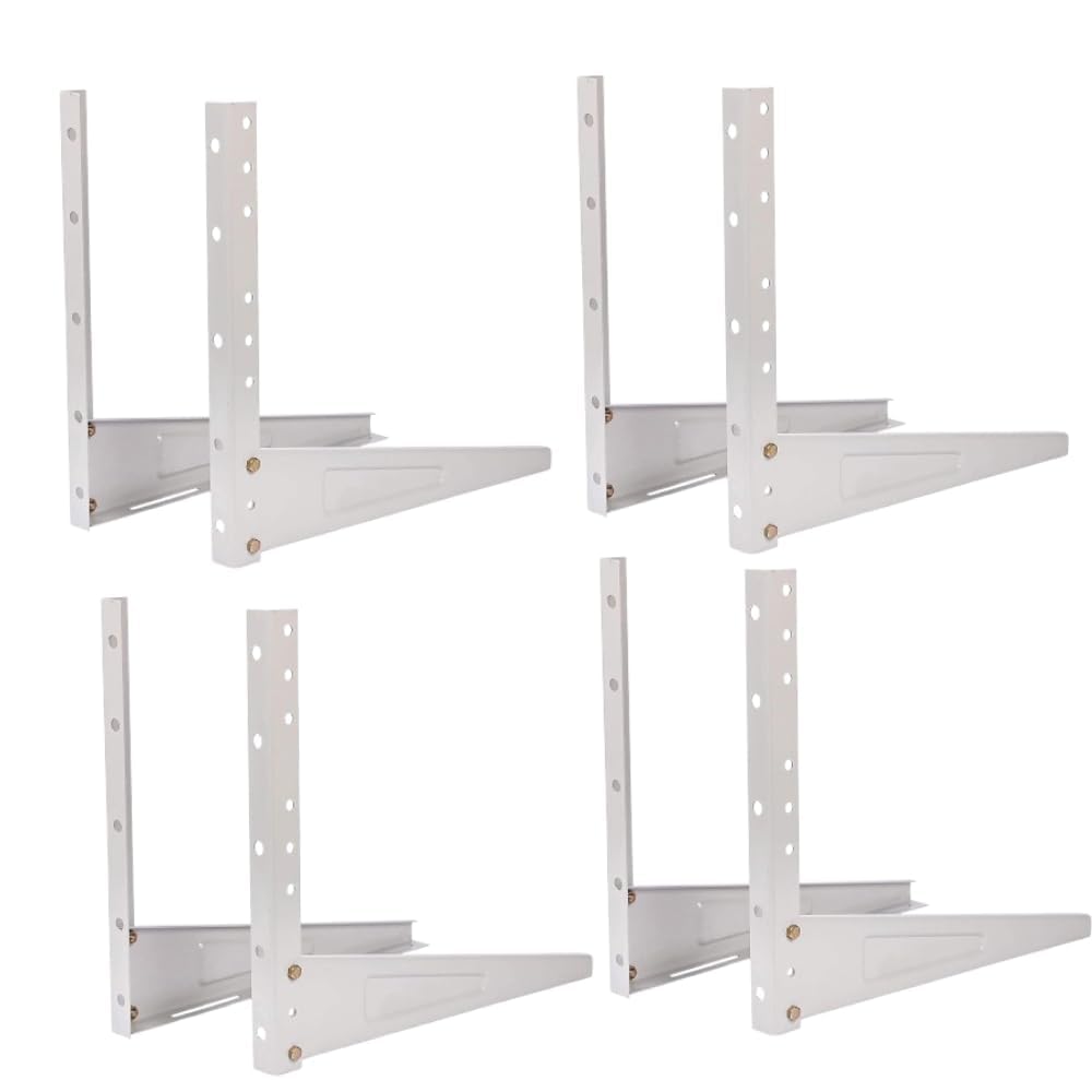 Mumma's LIFE Heavy Duty AC Outdoor Unit Stand Rust Proof Iron Wall Mounting Bracket Supports Upto 200kg for Split & Window AC