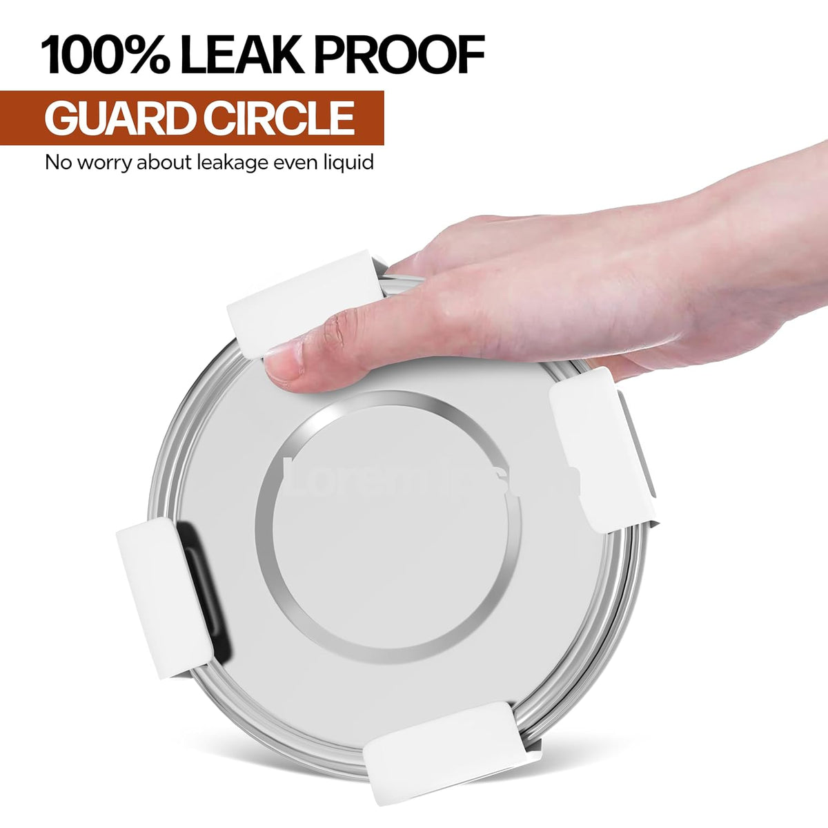 Mumma's LIFE Stainless Steel Storage Containers With Easy Lock Lid Airtight Leak Proof BPA Free