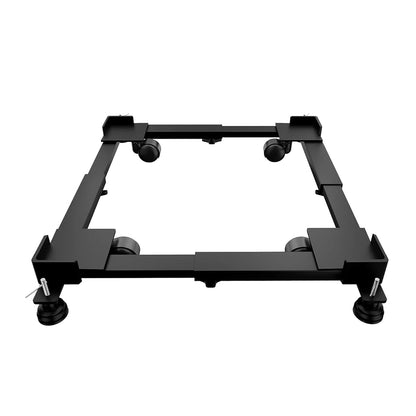 Mumma's LIFE Adjustable Fridge & Washing Machine Stand With Wheels Heavy Duty Metal