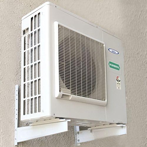 Mumma's LIFE Heavy Duty AC Outdoor Unit Stand Rust Proof Iron Wall Mounting Bracket Supports Upto 200kg for Split & Window AC
