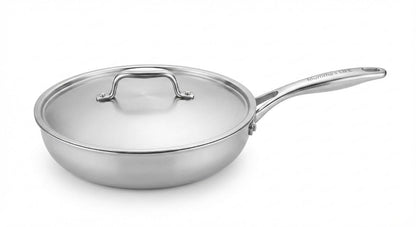 Triply Stainless Steel Kadai with Heavy Bottom