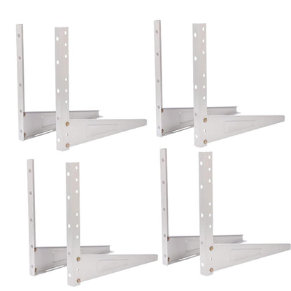 Mumma's LIFE Heavy Duty AC Outdoor Unit Stand Rust Proof Iron Wall Mounting Bracket Supports Upto 200kg for Split & Window AC