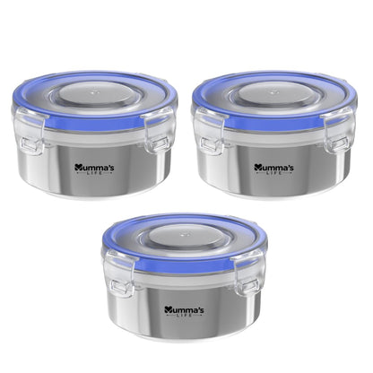 Mumma's LIFE Lich Stainless Steel Storage Containers Airtight Leak Proof BPA Free