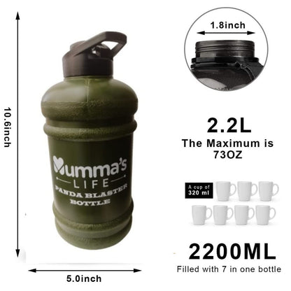 Sports Water Bottle Gym Gallon Water Bottle