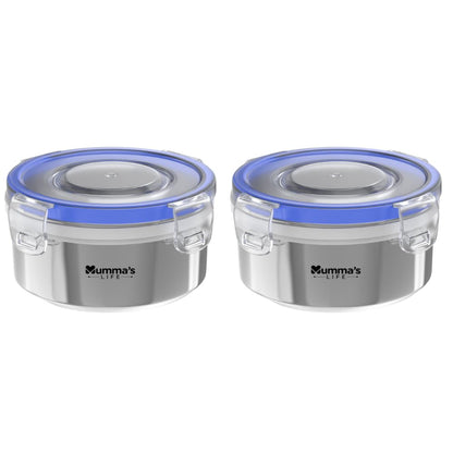 Mumma's LIFE Lich Stainless Steel Storage Containers Airtight Leak Proof BPA Free