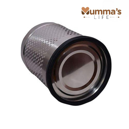 Perforated Stainless Steel Dustbin