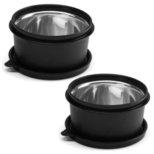 Mumma's LIFE Stainless Steel Lunch Box Range With Microwave Safe Airtight Containers Leak Proof BPA Free Black for Home & Office