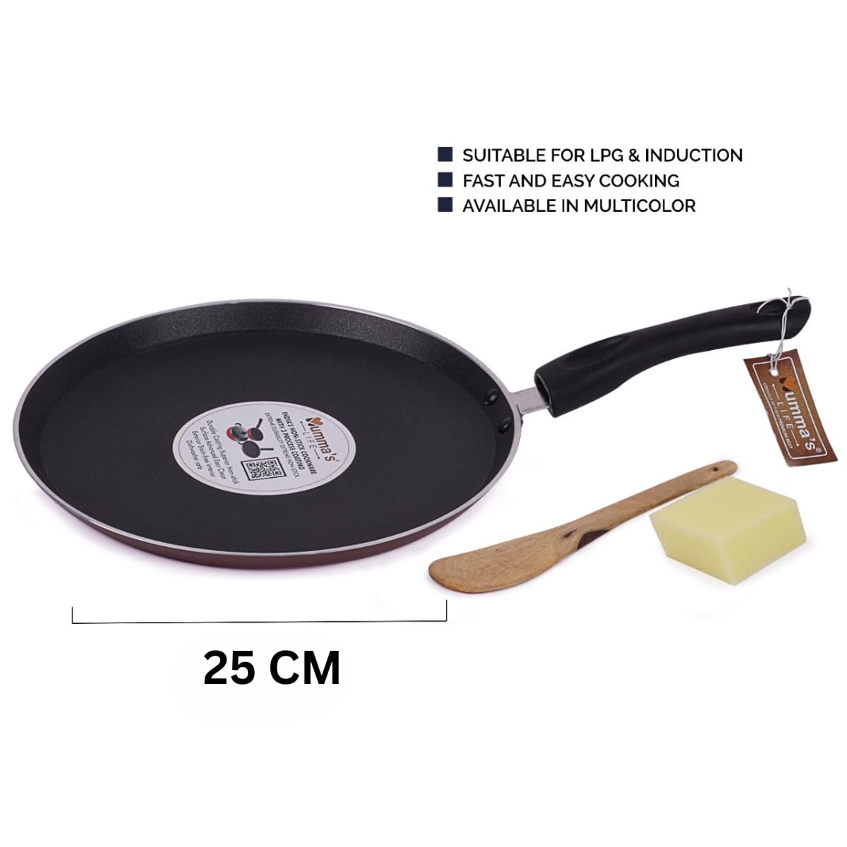 Non-Stick Dosa Tawa – Induction & Gas Friendly