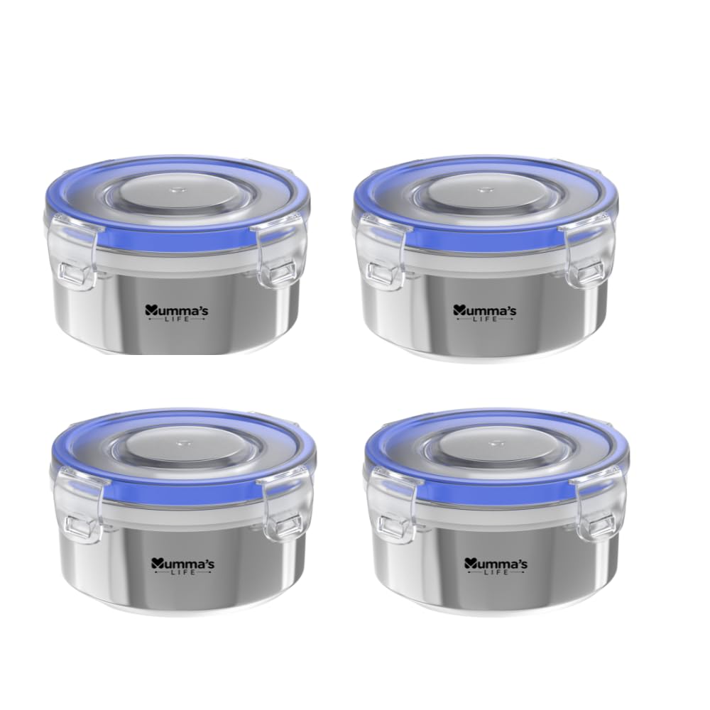Mumma's LIFE Lich Stainless Steel Storage Containers Airtight Leak Proof BPA Free