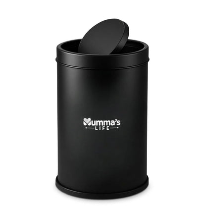 Mumma's LIFE Stainless Steel Swing Dustbin with Lid | Garbage Bin, Trash Can for Home, Kitchen, Washroom, Bathroom and Offices