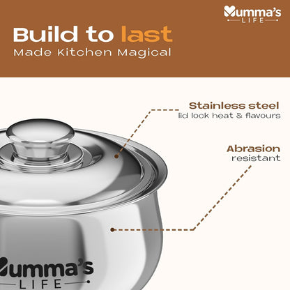 Sweet Moma Double Wall Insulated Steel Casserole
