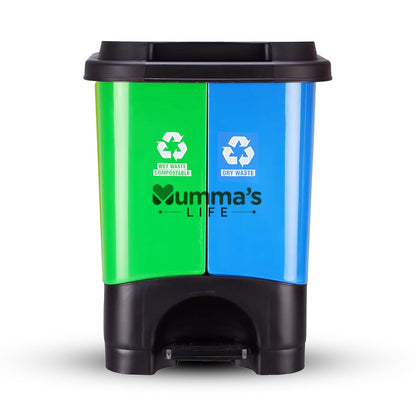 Pedal Dustbin for Wet & Dry Waste – 19L