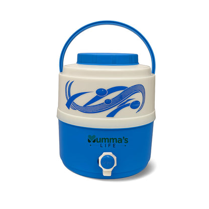 Mumma's LIFE Plastic Water Jug | 1 Piece | Food Grade | Easy to Carry | BPA Free | Ideal for Travel | Picnic | Homes | Office (Blue, 12Litre)