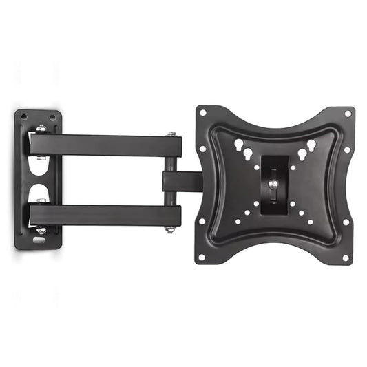 Mumma's LIFE Wall Mount TV Stand For 14 To 55 Inch LED Smart TVs Adjustable Swivel Tilt Movable Black