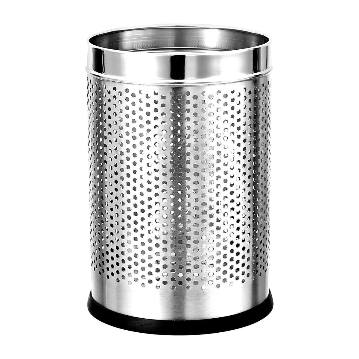 Perforated Stainless Steel Dustbin