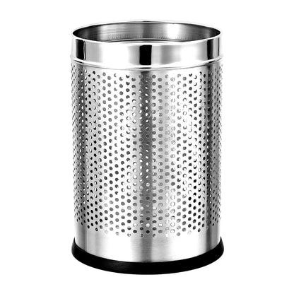 Perforated Stainless Steel Dustbin