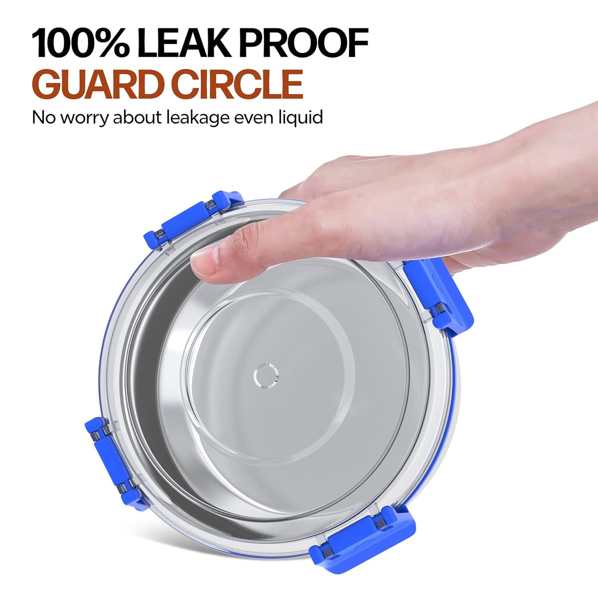Mumma's LIFE Smart Lock Stainless Steel Storage Containers Airtight Leak Proof BPA Free