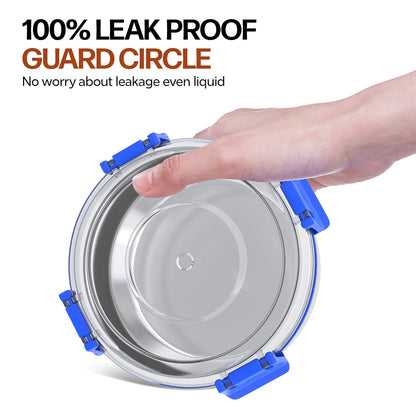 Mumma's LIFE Smart Lock Stainless Steel Storage Containers Airtight Leak Proof BPA Free