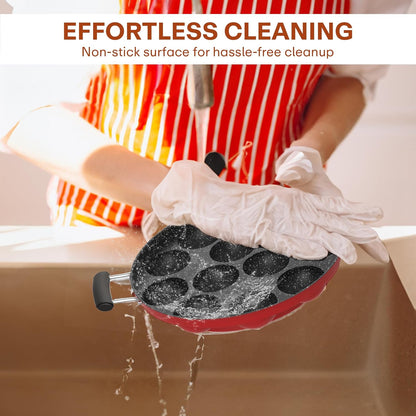 Premium Non-Stick Appam Patra with Lid