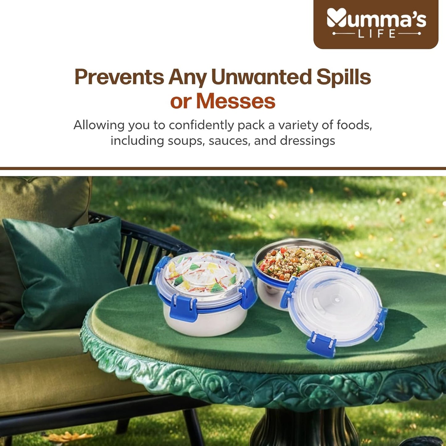 Foodie Spill Proof Lunch Box