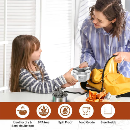 Mumma's LIFE Stainless Steel Storage Containers With Easy Lock Lid Airtight Leak Proof BPA Free