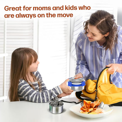 Mumma's LIFE Smart Lock Stainless Steel Storage Containers Airtight Leak Proof BPA Free