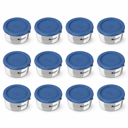 Mumma's LIFE Leak Proof Stainless Steel Storage Containers With Click Lock Lid BPA Free Airtight Tiffin Box
