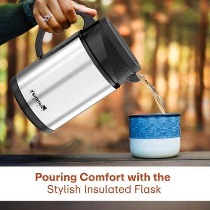 Leak-Proof Steel Insulated Tea Flask